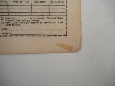 Lot 472 - YELLOW CLAW #1 (1956 - ATLAS) - The first...