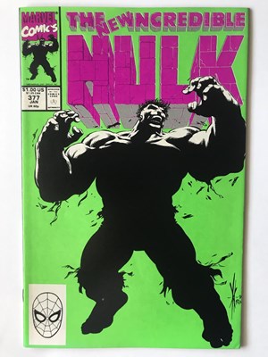 Lot 40 - HULK # 377 (1991 FIRST PRINT - MARVEL -...