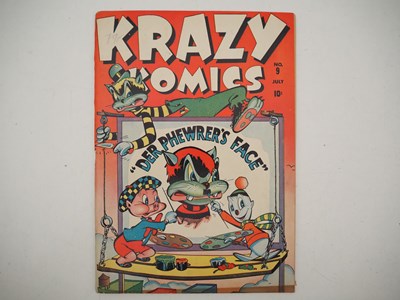 Lot 474 - KRAZY KOMICS #9 (1943 - TIMELY) - Hitler...