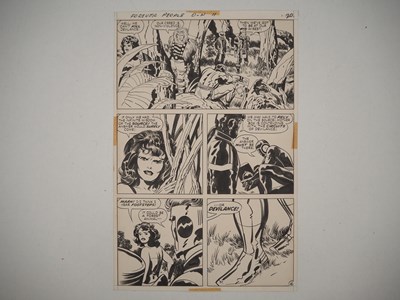 Lot 478 - JACK KIRBY FOREVER PEOPLE ORIGINAL ART -...