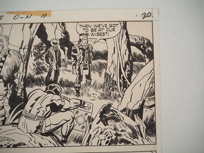 Lot 478 - JACK KIRBY FOREVER PEOPLE ORIGINAL ART -...