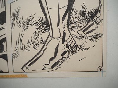 Lot 478 - JACK KIRBY FOREVER PEOPLE ORIGINAL ART -...