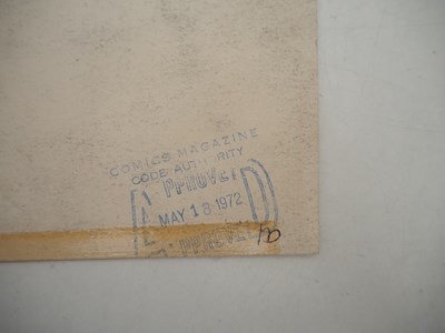 Lot 478 - JACK KIRBY FOREVER PEOPLE ORIGINAL ART -...