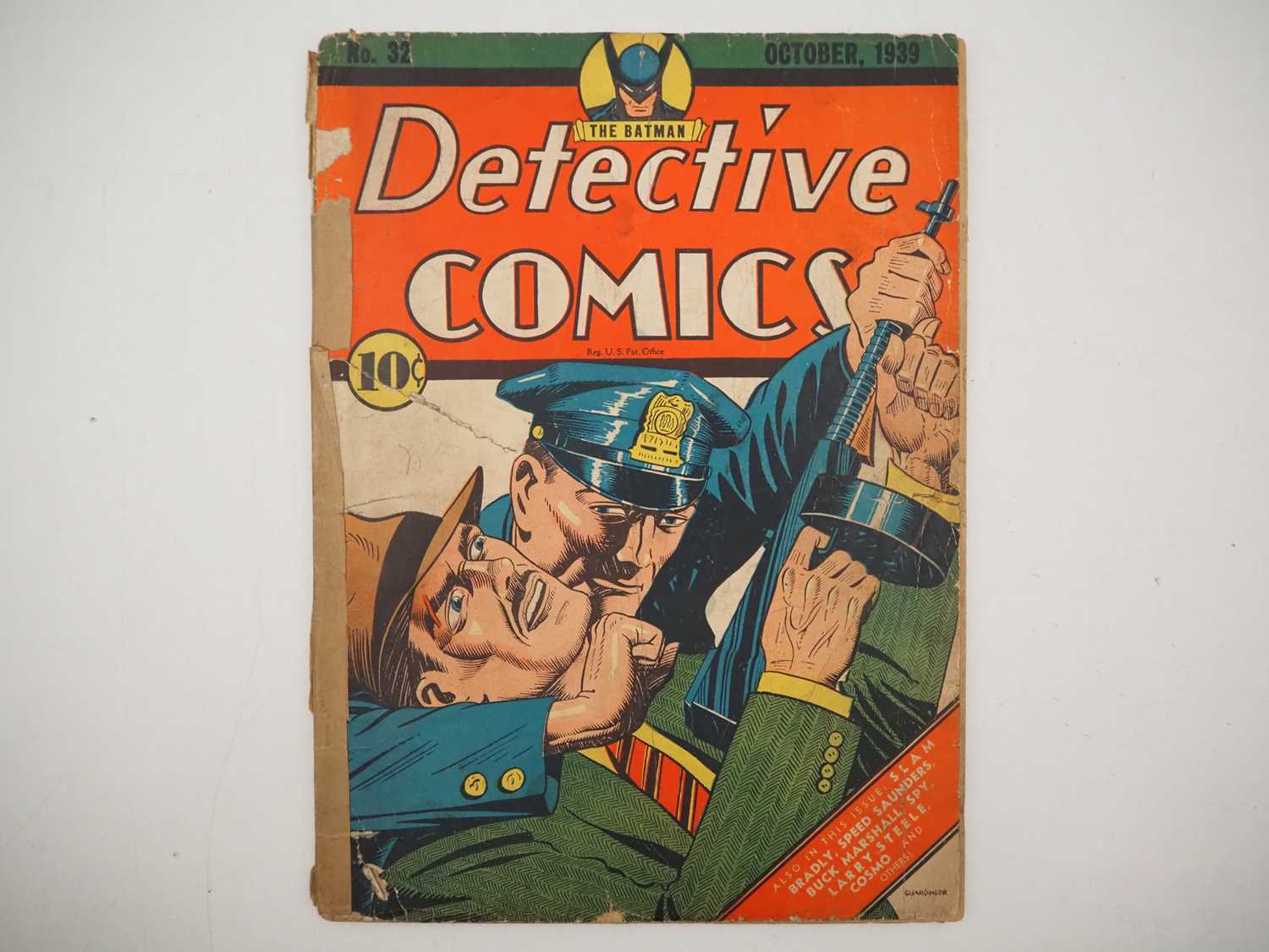 Lot 479 - DETECTIVE COMICS #32 (1939 - DC) - The sixth...
