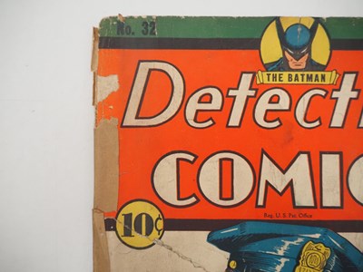 Lot 479 - DETECTIVE COMICS #32 (1939 - DC) - The sixth...