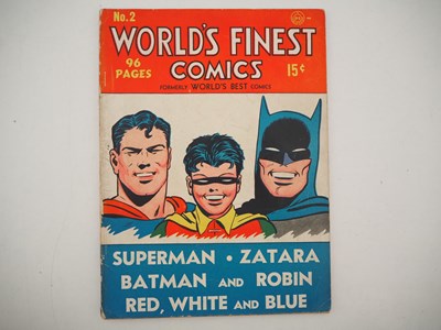 Lot 480 - WORLD'S FINEST COMICS #2 (1941 - DC) - First...