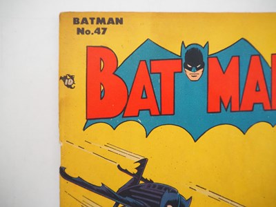 Lot 481 - BATMAN #47 (1948 - DC) - The origin of Batman,...