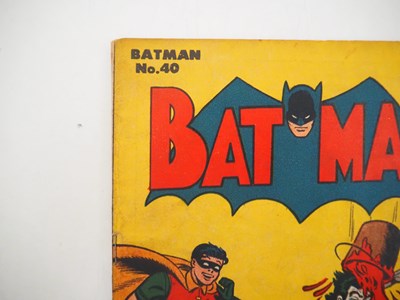 Lot 482 - BATMAN #40 & 41 (2 in Lot) - (1947 - DC) -...