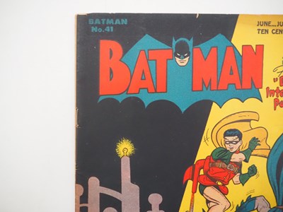 Lot 482 - BATMAN #40 & 41 (2 in Lot) - (1947 - DC) -...