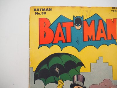 Lot 483 - BATMAN #38 & 39 (2 in Lot) - (1946/1947 - DC) -...