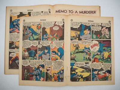 Lot 483 - BATMAN #38 & 39 (2 in Lot) - (1946/1947 - DC) -...