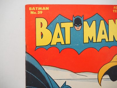 Lot 483 - BATMAN #38 & 39 (2 in Lot) - (1946/1947 - DC) -...
