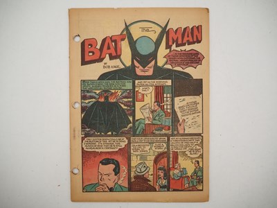 Lot 485 - DETECTIVE COMICS #30 + BATMAN #34 (2 in Lot) -...