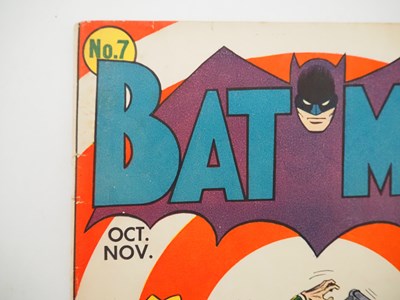 Lot 488 - BATMAN #7 (1941 - DC) - 'Wanted: Practical...
