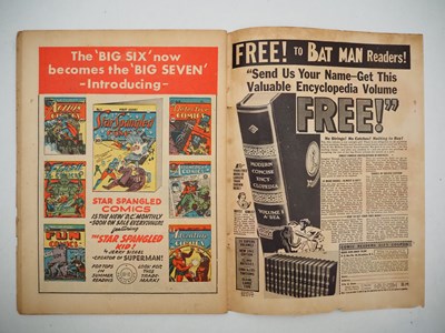 Lot 488 - BATMAN #7 (1941 - DC) - 'Wanted: Practical...