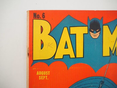 Lot 489 - BATMAN #6 (1941 - DC) - 'Murder on Parole' -...