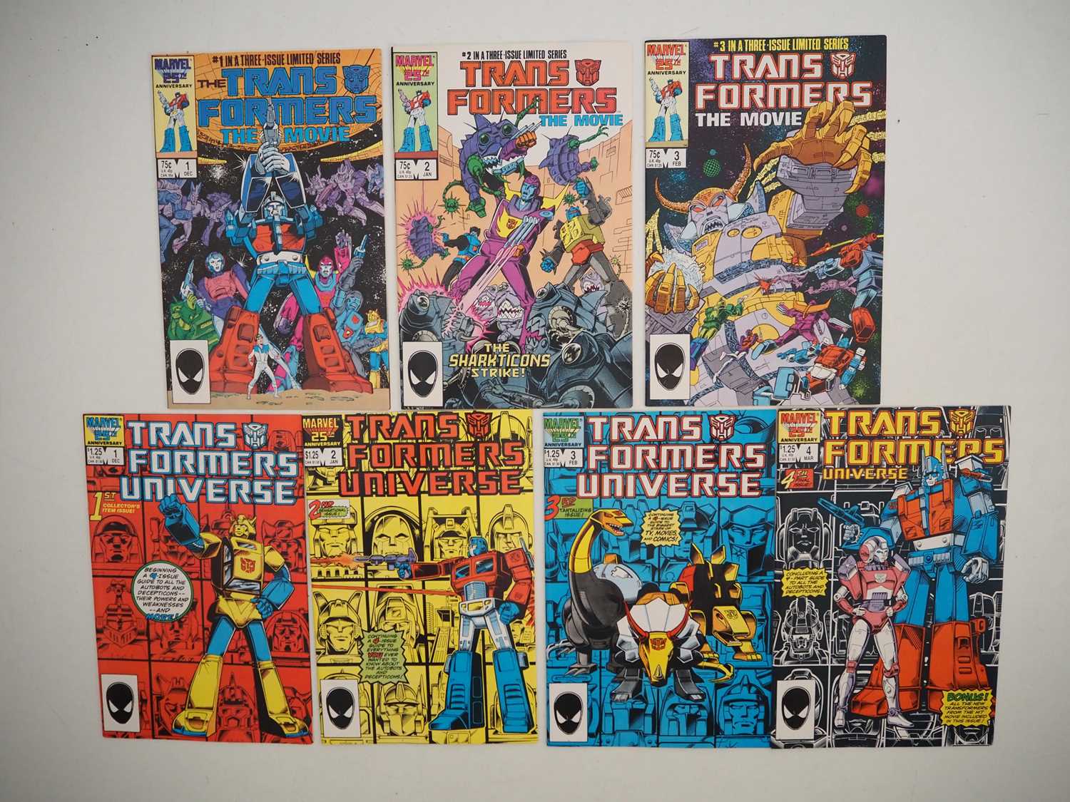 Lot 23 - TRANSFORMERS: THE MOVIE #1, 2, 3 +...