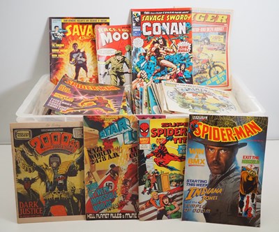 Lot 77 - EXCALIBUR BRITISH COMIC & ANNUAL LUCKY DIP JOB...