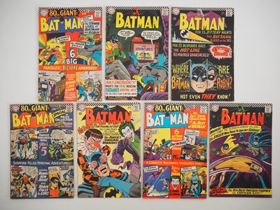 Lot 93 - BATMAN #182, 183, 184, 185, 186, 187, 188 (7...