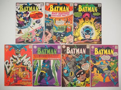 Lot 377 - BATMAN #190, 191, 192, 194, 195, 196, 197 (7...