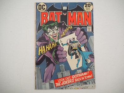 Lot 381 - BATMAN #251 (1973 - DC) - Classic Joker cover...