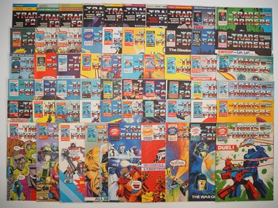 Lot 72 - TRANSFORMERS #19-29, 31(x2), 33-77, 95 (59 in...