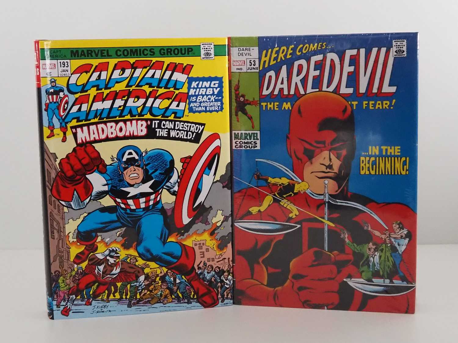 Lot 270 - JACK KIRBY CAPTAIN AMERICA OMNIBUS + DAREDEVIL...