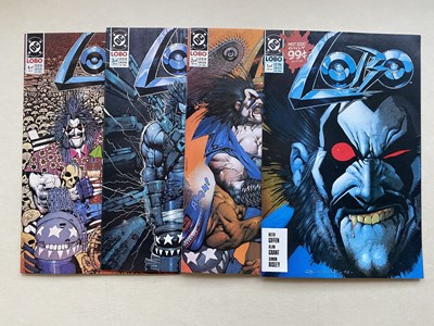 Lot 408 - LOBO # 1, 2, 3, 4 (Group of 4) - (1990/91 - DC...