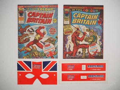 Lot 58 - CAPTAIN BRITAIN #1 & 2 (2 in Lot) - (1976 -...