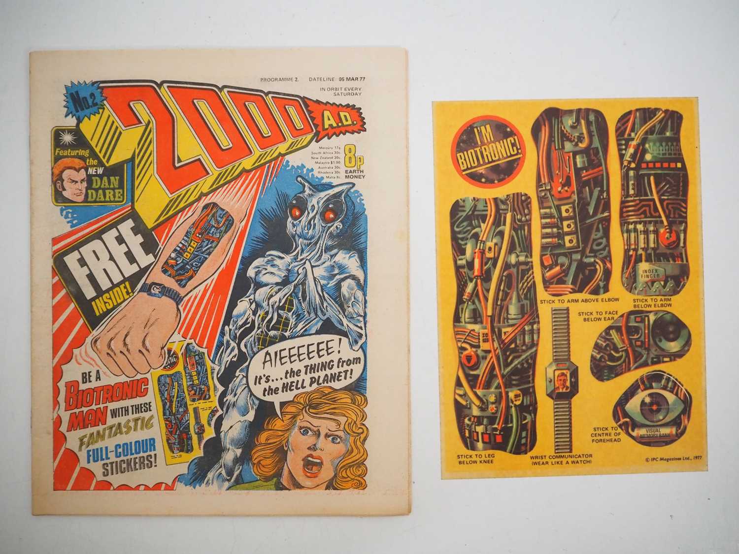 Lot 64 - 2000 AD PROG #2 (1977 - IPC) - KEY ISSUE - The...