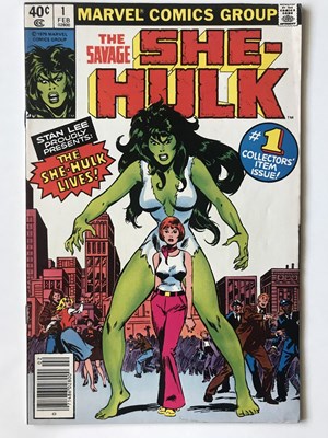 Lot 41 - SAVAGE SHE-HULK # 1 (1979 - MARVEL - Cents...