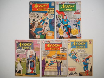 Lot 79 - ACTION COMICS #250, 255, 256, 257, 258 (5 in...