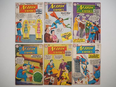 Lot 80 - ACTION COMICS #259, 260, 261, 262, 264, 265 (6...