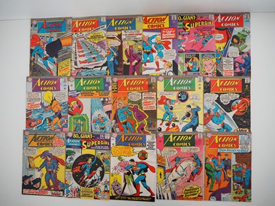 Lot 290 - ACTION COMICS #333-348 (16 in Lot ) - (1966/67...
