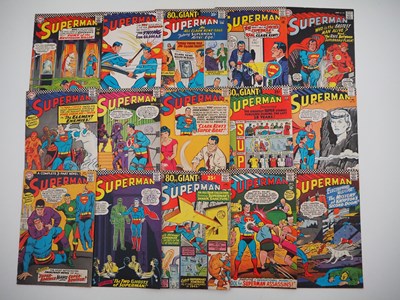 Lot 313 - SUPERMAN #186 to 200 (15 in Lot) - (1966/67 -...