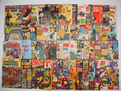 Lot 348 - MIXED SILVER AGE COMIC LOT (58 in Lot) -...