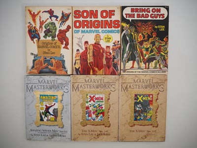Lot 38 - ORIGINS OF MARVEL COMICS + SON OF ORIGINS +...