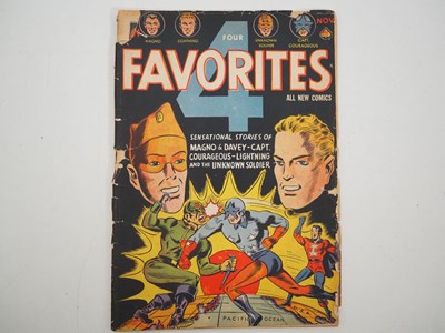 Lot 158 - FOUR FAVORITES #12 (1943 - ACE) - Rare comic...
