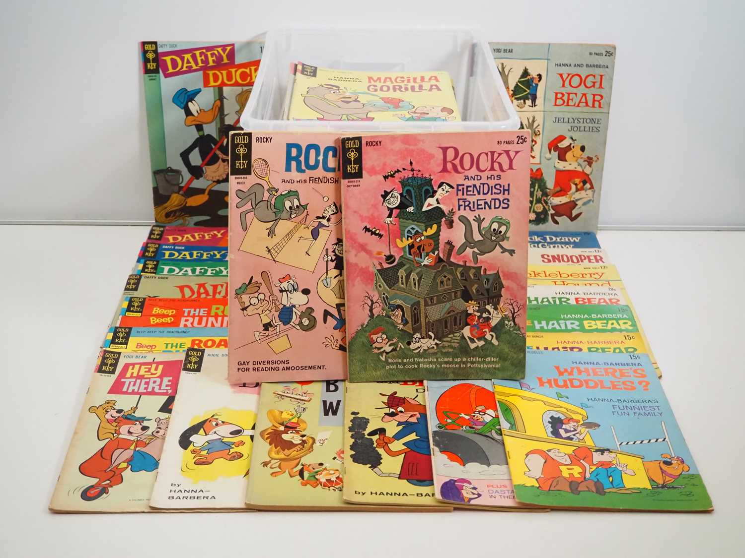 Lot 167 - GOLD KEY CARTOON LOT (118 in Lot) - Large...