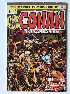 Lot 42 - CONAN # 24 (1973 - MARVEL - Pence Copy) -...