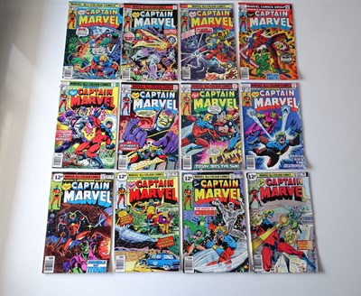 Lot 421 - CAPTAIN MARVEL # 46, 47, 48, 49, 55, 56, 57,...