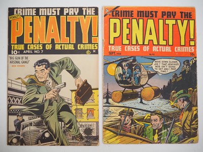Lot 150 - CRIME MUST PAY THE PENALTY #7 & 40 (2 in Lot) -...
