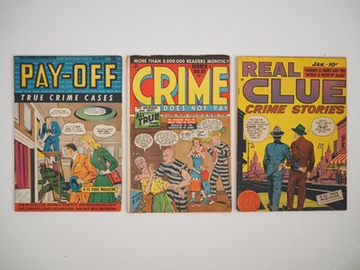Lot 161 - GOLDEN AGE CRIME LOT (3 in Lot) - Includes PAY-...