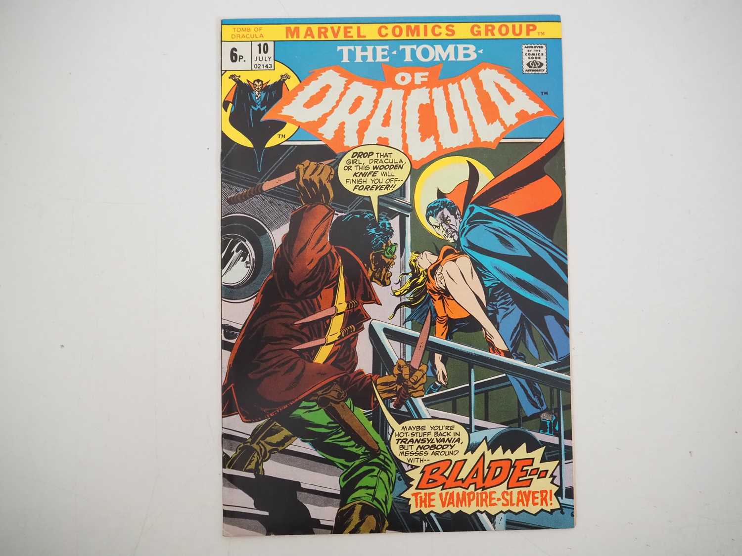 Lot 201 - TOMB OF DRACULA #10 - (1973 - MARVEL - UK...