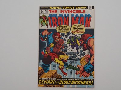 Lot 225 - IRON MAN #55 - (1973 - MARVEL - UK Price...