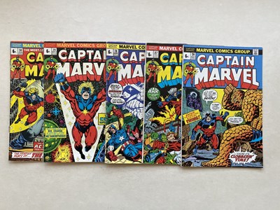 Lot 423 - CAPTAIN MARVEL #26, 27, 28, 29, 30 (Group of...