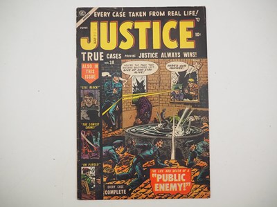 Lot 426 - JUSTICE #38 (1953 - ATLAS) - "The life and...