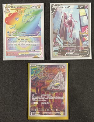 Lot 435 - POKEMON - A trio of rare holofoil Pokemon...
