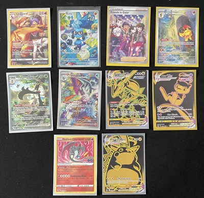 Lot 436 - POKEMON - 10 rare holofoil Pokemon cards...