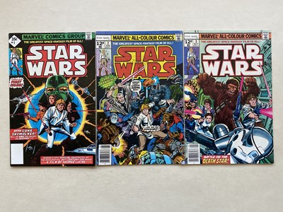 Lot 425 - STAR WARS # 1, 2, 3 (3 in Lot) - (1977 -...